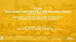concerto GOM Giovane orchestra metropolitana - Brugnera 23 giugno 2024