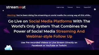 StreamOut - Review, The world&rsquo;s first Multicasting & live streaming solution.