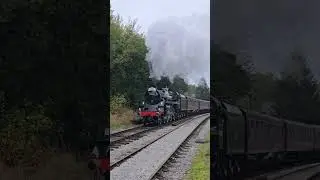 Br Standard Class 4MT No 75078 at Haworth Loop Full Video Available on YouTube Please Subscribe