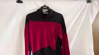 Винтажная рубашка с длинным рукавом Warp One 1996 года из фильма &laquo;Звёздный путь: Следующее поколе...