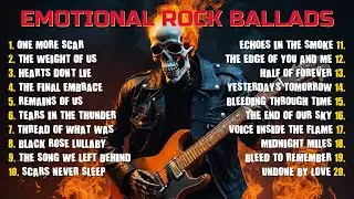 Timeless Slow Rock Power 🎶 A Playlist of Rock Ballads That Speak to the Soul