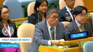 🇵🇭 Philippines - First Right of Reply, United Nations General Debate, 80th Session | #UNGA