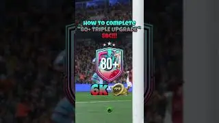 80+ TRIPLE UPGRADE- SBC SOLUTION! #fifa23  #sbc