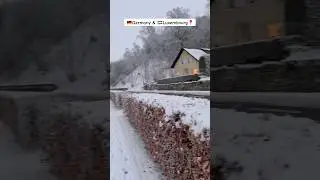 Winter time in 🇩🇪Germany and 🇱🇺Luxembourg | The wine region | Moselle River
