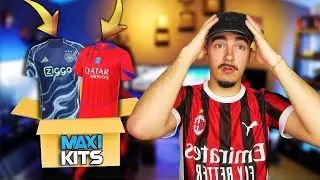 UNBOXING + MA COLLECTION DE MAILLOTS DE FOOT A 18&euro; (MAXIKITS - Saison 2025/2026) ⚽🔥