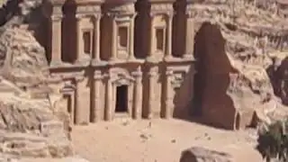 Petra, Jordan. View of  The Monastery/ Ad Deir , الدير