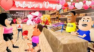 KALA KADDU KI SHAITANI | Valentine's Day Gift Wala | desi comedy video | cartoon comedy | kaddu joke