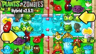 Plants vs Zombies Hybrid v2.5.1 | Puzzle: Two-Front Attack Level 08 - ZomBotany [植物僵尸] | Download