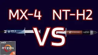 Thermal Paste Comparison | Arctic MX-4 vs Noctua NT-H2 | Ryzen 5 3600