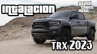 Como Instalar COCHES REALES En GTA 5 | Ram Rebel TRX 2023 en GTA5 |  totalmente modificada|