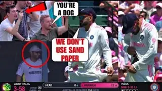 Virat Kohli Sandpaper Incident Mocking Australian Crowd with Save Reply of Ball Tampering