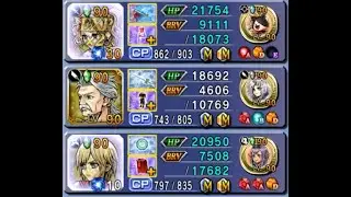 Dare to Defy 3 Red Comet Shinryu - Terra, Ace, Galuf