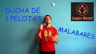 Tutorial Malabares - 3 pelotas - Ducha