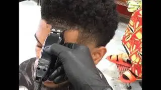 Modified Wahl Hero T-Wide Blade Demo (clipperGrinder.com)