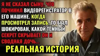 Я посмотрел запись с видеорегистратора сына и был шокирован, какой секрет скрывает он и сводная дочь