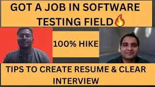 QA Success Story| Got Placed in TCS