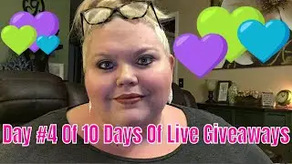 Day #4 Of 10 Days Of Giveaways Plus A Bonus Giveaway 🤗