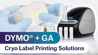 DYMO&reg; + GA International Cryo Label Printing Kit