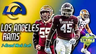 7 Round Los Angeles Rams Mock Draft 2024 | Day 3 Dominance