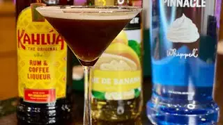 Banana Cream Coffee Martini