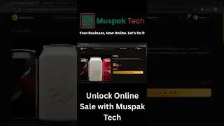 Unlock Online Sale with Muspak Tech #businessgrowth #businesswebsite #muspaktech #restaurantwebsite