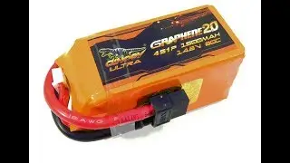 Flight time +5min - Let's try this Dinogy Ultra 2.0 1500maH 4S 80C Graphene