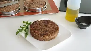 Recette d'un délicieux steak végétal maison : un steak beau et bon 100% végétarien