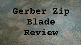 Gerber Zip blade (TAGALOG) EDC small knife