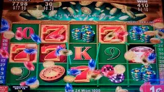 Money Bell Slot Machine Bonus - 10 Free Games Win with Locked Changing Symbols