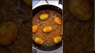 Egg Biryani #eggbiryani #biryani #rice #easyrecipe #egg #ytshorts #yummy #friedonions #trending