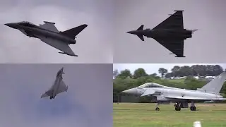 19/07/20 RIAT 2019 | Royal Air Force Typhoon FGR.4 Flying Display at Day 2