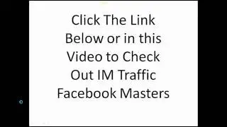 IM Traffic Facebook Masters Bonus - ReviewResidence