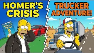 Homer's Midlife Crisis & The Trucker Adventure