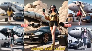 Create 3D Ai Girl plan with  Images With Name photo editing | bing ai | bing image creator tutorial