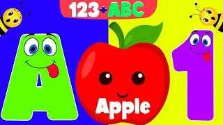 A is for Apple 🍎 | Abcd Alphabet Song for learning Toddlers | Tamil Rhymes Alphabet ABCD Song 
