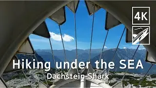 🇦🇹 DACHSTEIN SHARK: Hiking under the SEA at 2000 meters above sea level, Dachstein Hai | 4K UHD