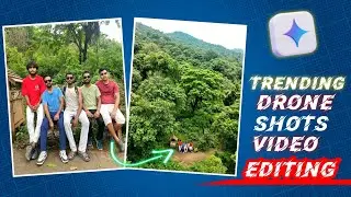 Image To Drone Video Editing Tutorial 😱 |How to create drone shot without drone | drone with Ai