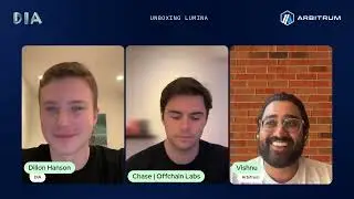 Offchain Labs x DIA | Building Lumina with Arbitrum Orbit | Fireside Chat