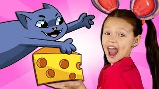 Kitty Mouse Adventure | Kids Songs And Nursery Rhymes | @BunnyBoomKidsSongs