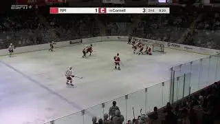Highlights: Cornell Men's Ice Hockey vs RPI - 11/22/2025