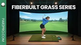 Checking out the Fiberbuilt Grass Series Golf Hitting Mat (PGA Show 2026)