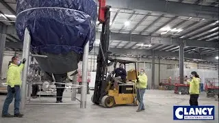 Brewery Tanks Installation - EAGLE RIGGING & TRANSPORT
