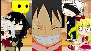 Anime Masters react to Luffy🌠/PART 5