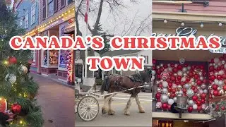 Canada's Christmas Town | Niagara-on-the-Lake | The most beautiful town in Canada |