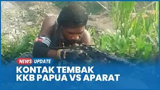 Lagi-lagi Kontak Tembak Pecah Antara OPM KKB Papua dengan Aparat Keamanan, 2 Terluka