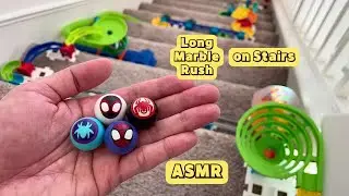 LONG MARBLE RUSH IDEAS on STAIRS ASMR @timothyspreciousmoments