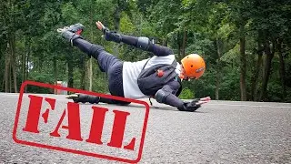 Epic roller skating fails compilation 2020