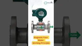 Magnetic Flow Meter Working Principle #electrical #magnetic #flow #meter #working #principles