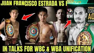 Juan Francisco Estrada IN TALKS For UNIFICATION vs Kazuto Ioka #sports #boxing #news #youtube #fyp