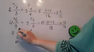Qariwiq kesrlerin toplanmasi ve cixilmasi.6ci sinif.
